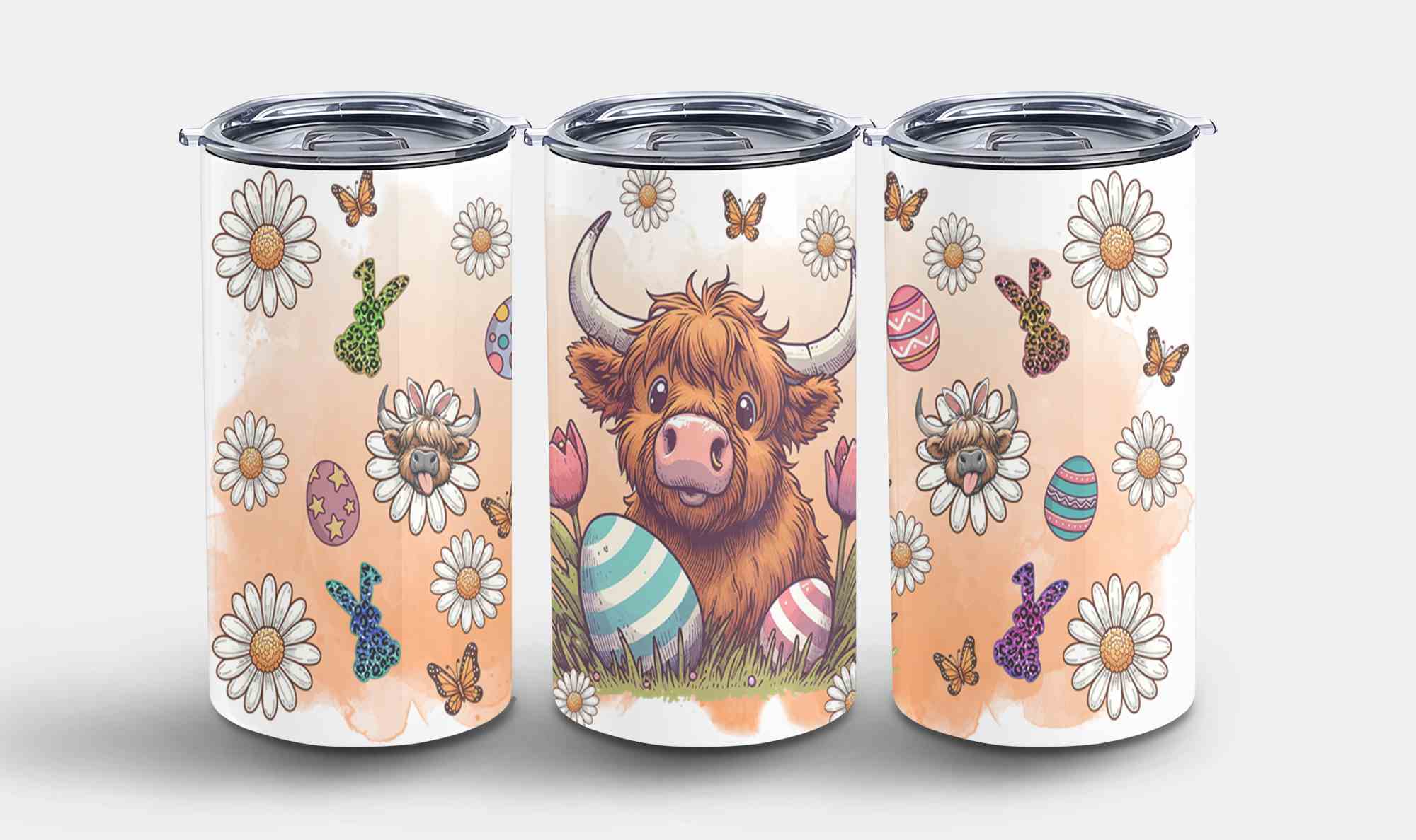 Highland Cow Easter-10380